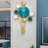 Maxbell Modern Hanging Clocks Battery Operated Non Ticking Wall Clock for Home
