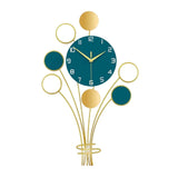 Maxbell Modern Hanging Clocks Battery Operated Non Ticking Wall Clock for Home