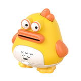 Maxbell Cute Piggy Bank Statue Container Money Box Storage Case for Desktop Decor Yellow Duck