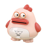 Maxbell Cute Piggy Bank Statue Container Money Box Storage Case for Desktop Decor Pink Duck