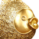 Maxbell 2 Pieces Chinese Goldfish Sculpture Figurine Desktop Decorative Cabinet