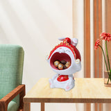 Maxbell Chinese New Year Rabbit Statue Art Figurines Resin for Home Snack Chains Style B