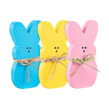 Maxbell Easter Bunny Ornaments Rabbit Shape Ornament for Dorm Living Room three