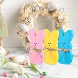 Maxbell Easter Bunny Ornaments Rabbit Shape Ornament for Dorm Living Room three
