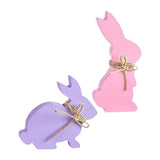 Maxbell Easter Bunny Ornaments Rabbit Shape Ornament for Dorm Living Room Four