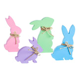 Maxbell Easter Bunny Ornaments Rabbit Shape Ornament for Dorm Living Room Four