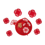 Maxbell Chinese New Year Door Stickers Decor Blessing Word Fu Character for Party style A