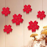 Maxbell Chinese New Year Door Stickers Decor Blessing Word Fu Character for Party style B