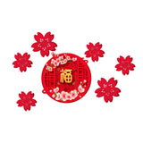 Maxbell Chinese New Year Door Stickers Decor Blessing Word Fu Character for Party style B