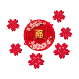 Maxbell Chinese New Year Door Stickers Decor Blessing Word Fu Character for Party style B
