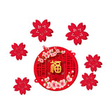 Maxbell Chinese New Year Door Stickers Decor Blessing Word Fu Character for Party style B