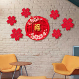 Maxbell Chinese New Year Door Stickers Decor Blessing Word Fu Character for Party style B