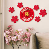 Maxbell Chinese New Year Door Stickers Decor Blessing Word Fu Character for Party style B