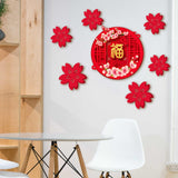 Maxbell Chinese New Year Door Stickers Decor Blessing Word Fu Character for Party style B