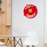 Maxbell Chinese New Year Door Stickers Decor Blessing Word Fu Character for Party style D