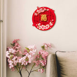 Maxbell Chinese New Year Door Stickers Decor Blessing Word Fu Character for Party style D