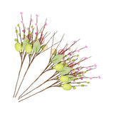Maxbell 5 Pieces Artificial Easter Stems Office Farmhouse Faux Berries Handmade