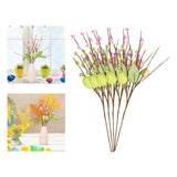 Maxbell 5 Pieces Artificial Easter Stems Office Farmhouse Faux Berries Handmade