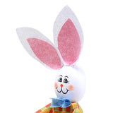 Maxbell Funny Easter Rabbit Basket Eggs Candy Gift Basket Crafts Decoration Home Yellow Pants
