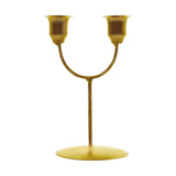 Maxbell Candles Holder Candlestick Centerpieces Metal Racks Display Scene Layout Aureate