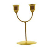 Maxbell Candles Holder Candlestick Centerpieces Metal Racks Display Scene Layout Aureate