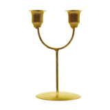 Maxbell Candles Holder Candlestick Centerpieces Metal Racks Display Scene Layout Aureate