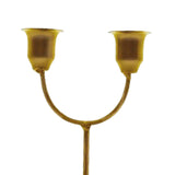 Maxbell Candles Holder Candlestick Centerpieces Metal Racks Display Scene Layout Aureate