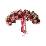 Maxbell 19.69inch Wedding Arch Flowers Spring Summer Window Bouquet Office