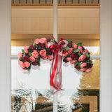 Maxbell 19.69inch Wedding Arch Flowers Spring Summer Window Bouquet Office