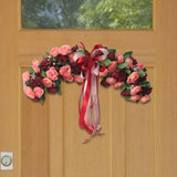 Maxbell 19.69inch Wedding Arch Flowers Spring Summer Window Bouquet Office