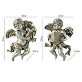Maxbell Angel Wall Sculpture Figurine Versatile for Sitting Room Hall Home Decor Style A