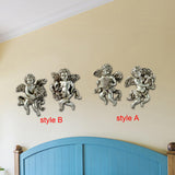 Maxbell Angel Wall Sculpture Figurine Versatile for Sitting Room Hall Home Decor Style A