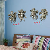 Maxbell Angel Wall Sculpture Figurine Versatile for Sitting Room Hall Home Decor Style A