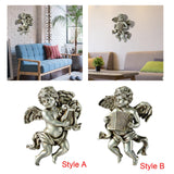 Maxbell Angel Wall Sculpture Figurine Versatile for Sitting Room Hall Home Decor Style A