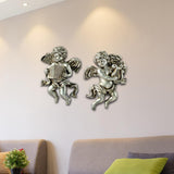 Maxbell Angel Wall Sculpture Figurine Versatile for Sitting Room Hall Home Decor Style A