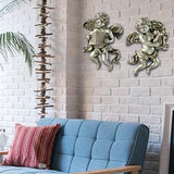 Maxbell Angel Wall Sculpture Figurine Versatile for Sitting Room Hall Home Decor Style A