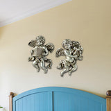 Maxbell Angel Wall Sculpture Figurine Versatile for Sitting Room Hall Home Decor Style A