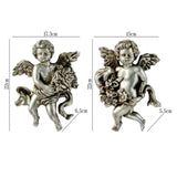 Maxbell Angel Wall Sculpture Figurine Versatile for Sitting Room Hall Home Decor Style B