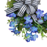 Maxbell Easter Egg Wreath Pendants Greenery Wreaths for Festival Farmhouse Decor