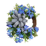 Maxbell Easter Egg Wreath Pendants Greenery Wreaths for Festival Farmhouse Decor