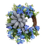 Maxbell Easter Egg Wreath Pendants Greenery Wreaths for Festival Farmhouse Decor