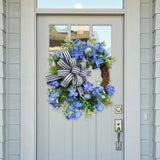 Maxbell Easter Egg Wreath Pendants Greenery Wreaths for Festival Farmhouse Decor