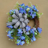 Maxbell Easter Egg Wreath Pendants Greenery Wreaths for Festival Farmhouse Decor