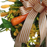 Maxbell Large Easter Rabbit Wreath Decor Front Door Wall Hanging Welcome Garland