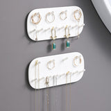 Maxbell Hanging Jewelry Storage Hooks Rings Mount Necklace Organizer for Cabinet