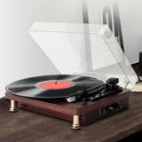 Maxbell Vinyl Record Player Turntable 3 Speeds Phonograph Music Player Gramophone