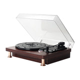 Maxbell Vinyl Record Player Turntable Music Player with Speakers for Bar Decoration