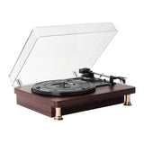 Maxbell Vinyl Record Player Turntable Music Player with Speakers for Bar Decoration