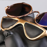 Maxbell Dog Storage Tray Statue Candy Dish Figurines for Table Apartment Decoration black