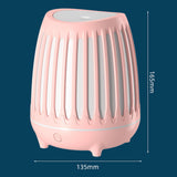 Maxbell Air Humidifier Essential Oil Diffuser Timer USB Night Light Silent Pink